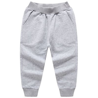 EISHOW Unisex Kids Solid Cotton Pants Casual Elastic Waist Winter Pants Toddler Baby Bottoms Active Sweatpants Joggers