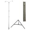 camping moon Stainless Steel Lantern Pile Driver Heavy Duty Height Adjustable with Tripod Stand and Storage Bag D-243 view 1