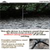 camping moon Stainless Steel Lantern Pile Driver Heavy Duty Height Adjustable with Tripod Stand and Storage Bag D-243 view 3
