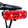 BikeSpark Auto-Sensing Rear Light G4R, USB Rechargeable, 240HRs, Precise Brake Sensing for Cargo Rack, Large Reflector, 50/80mm Screw Mounted, Easy Release, Made in Taiwan view 1