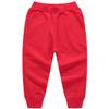 EISHOW Unisex Kids Solid Cotton Pants Casual Elastic Waist Winter Pants Toddler Baby Bottoms Active Sweatpants Joggers view 1