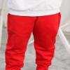 EISHOW Unisex Kids Solid Cotton Pants Casual Elastic Waist Winter Pants Toddler Baby Bottoms Active Sweatpants Joggers view 2