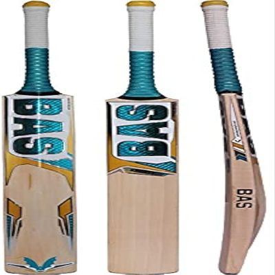 BAS Sporty English Willow Cricket BAT Full Size Short Handle Men - Adult Youth