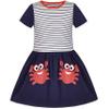 Girls Dress Tee Top Jump Skirt Crab Everyday Kids Clothes Short Sleeve Size 3 view 1