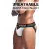 SKYSPER Men's Jockstrap Underwear, Athletic Supporters Jock Straps Male Underwear for Men view 4
