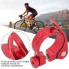 2 pcs Seatpost Clamp 35 mm Bike Seat Tube Clamp Quick Release Bicycle Saddle Clamp Aluminum Alloy Mountain Bike Accessories(Red) view 3