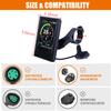 LCD Display & Computer for Electric Bike : P850C Compatible with BAFANG BBS01 BBS02 BBSHD Mid Drive Motor, 8fun Smart Indicator & Meter Control Panel with Controller for eBike Conversion Kit view 3