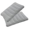 Dogxiong 2 Pack Ultralight Inflatable Camping Pillow Squared Flocked Fabric Air Pillow for Hiking,Traveling,Napping,Desk Rest,Beach Neck Lumbar Support view 1