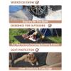 Tirrinia Waterproof Outdoor Blanket with Sherpa Lining, Windproof Triple Layers Warm Comfy Foldable for Camping Stadium, Sports, Picnic, Grass, Concert, Pet, Travel, Emergency Car Blanket 59''X 80'' view 4