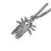 2Pcs Cicada Insect Necklace Summer Jewelry Gift for Her Cicada Necklace,cicada Pendant Necklace,Insect bug Necklace view 2