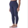 POSHDIVAH Maternity Leggings for Women Pregnancy Pants Navy Blue Small view 3