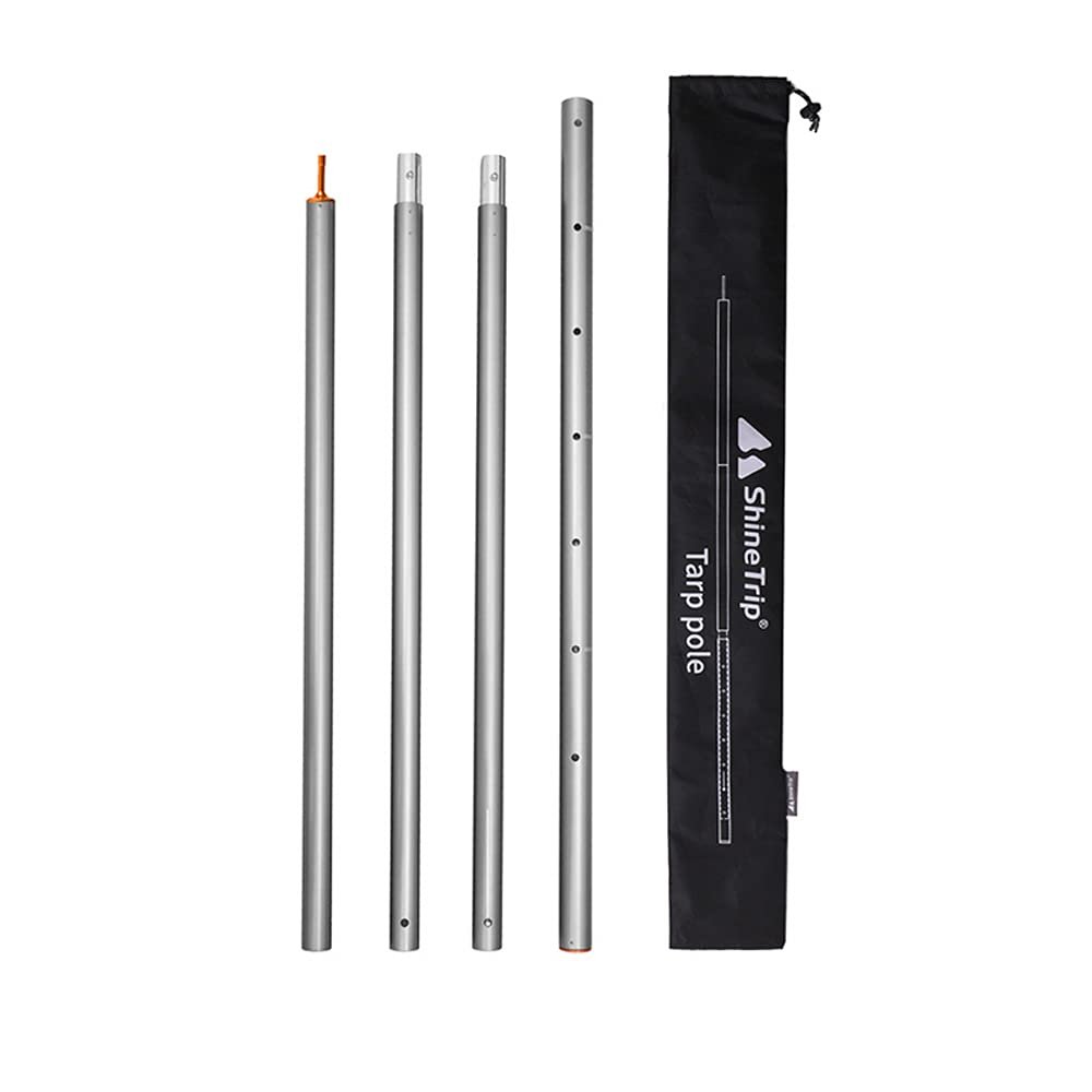 ShineTrip Outdoor Aluminum Alloy Canopy Support Pole Camping Pole Bold Sunshade Tarpaulin Bracket