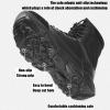 hongrenamz Mens Walking Waterproof Camping Boots Sports Travel Hiking Trekking Shoes Black-EU40/US7.5 view 4