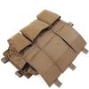 EMERSONGEAR Tactical Magazine Pouch,Placard Triple Mag Pouch with MF Style Quad Compatible for Tactical Vest Chest Rig Bag view 4