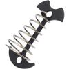 AKAOK 4 Pcs Fish Bone Tent Floor Nail Alloy Spring Buckle Deck Anchor Nail Adjustable Plywood Hook Accessories Outdoor Party Camping Wind Rope Hook view 3