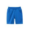 EISHOW Toddler Girls Boys 2 Pack Cotton Sport Jogger Shorts,Baby Kids Summer Shorts Casual Pull-On Soft Active Short Pants (Blue,3-4Y,3 Years,4 Years) view 2