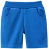 EISHOW Toddler Girls Boys 2 Pack Cotton Sport Jogger Shorts,Baby Kids Summer Shorts Casual Pull-On Soft Active Short Pants (Blue,2-3Y,2 Years,3 Years) view 1