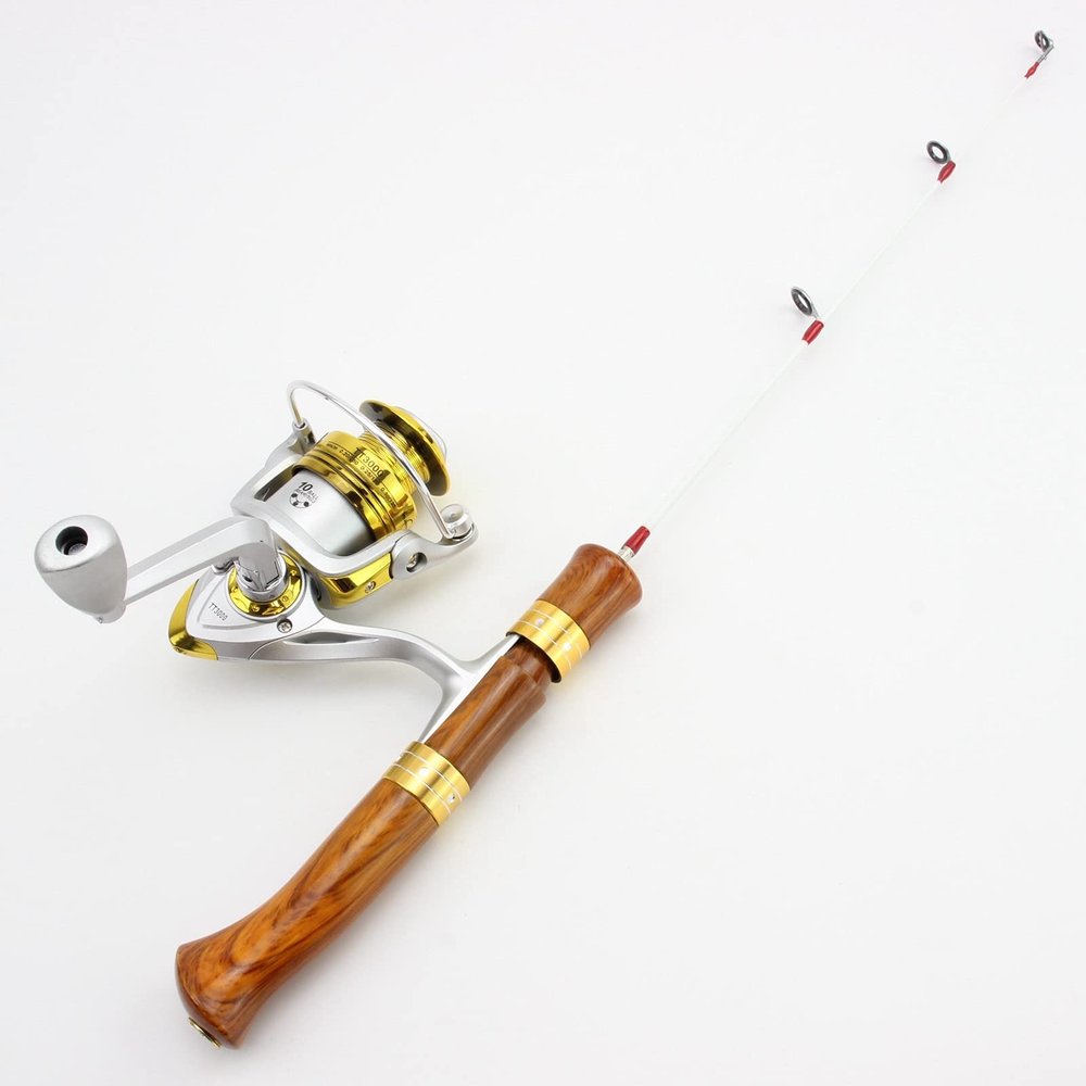 67g Ultra-Light Childrens Fishing Rod, 54cm Ultra-Short Rod Reel Combo, Fishing Rod and Reel Set, Mini Ice Fishing Rod Reel Set, Beginner Fishing, Fishing Rod On Board ZYHYD (Size : Rod)
