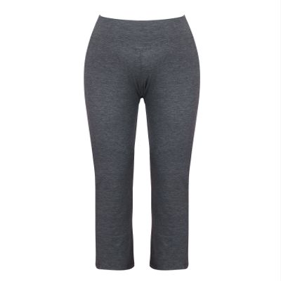 JEATHA Women's Yoga Pants Over The Belly Maternity Leggings Joggers Tights Running Capris Plus Size Trousers Charcoal Grey Small