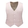 MOGU Mens Waistcoat Causal Suit Vests 23 Colors for Prom Party US Size 32 Beige view 1