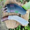 EGKH - 15 Inches full tang 3 Fullers Traditional Sirupate Khukuri - Authentic Traditional Kukri - Shot Knife - Hand frog in Nepal view 2