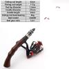 62cm Fishing Rod and Reel Set, Mini ice Fishing Rod Reel Set, Super Light Stick Reel Combo, Childrens Fishing Rod, Beginner Fishing, Boat Fishing Rod, Ladies Fishing Rod, bass Rod ZYHYD view 3