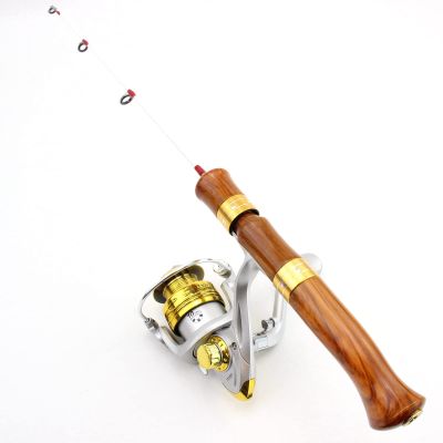 54cm Ultra-Short Rod Reel Combo, Fishing Rod and Reel Set, Mini Ice Fishing Rod Reel Set, 67g Ultra-Light Childrens Fishing Rod, Beginner Fishing, Fishing Rod On Board ZYHYD (Size : Rod)