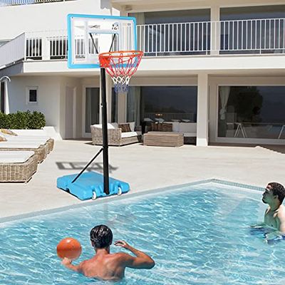 Adjustable Height 122cm-198cm Portable Basketball Hoop & Goal Basketball System Basketball Stand Height Adjustable