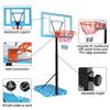 Adjustable Height 122cm-198cm Portable Basketball Hoop & Goal Basketball System Basketball Stand Height Adjustable view 3