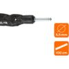 AXA ULC 100 Plug-in Chain Bike Lock, 100 cm (3.3 ft) Long, 5.5 mm Hardened Steel Links, Heavy Duty Anti-Theft E-Bike Security Chain, Compatible with AXA Ring & Frame Locks for Bicycles & Scooters view 4
