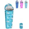 KidzAdventure Mummy Style 32  59F Kids Sleeping Bag with Pillow Sleeve, 4 Season, Lightweight and Backpacking Style, Ideal for Camping, Sleepover, Boys, Girls, Youth and Toddlers  Little Star Youth view 1