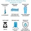 KidzAdventure Mummy Style 32  59F Kids Sleeping Bag with Pillow Sleeve, 4 Season, Lightweight and Backpacking Style, Ideal for Camping, Sleepover, Boys, Girls, Youth and Toddlers  Ocean World Kids view 3