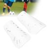 Children Soccer Shin Guards, Soccer Shin Guards for Kids Youth, Perforated Breathable Protective Soccer Gear for Toddlers Soccer Shin Pads Child Calf Protective Gear Soccer Equipment(white) view 2