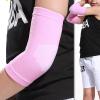 TXBONA Kids Arm Guard,Compression Elbow Pads,Children Elbow Sleeves,Elbow Protection for Cycling Sports Basketball Volleyball(1 PAIR) (Pink) 1 view 1