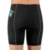 SLS3 Triathlon Shorts Women - FRT Slim Athletic Fit Womens Tri Shorts, Padded (Black/Martinica Hibiscus Blooms, XS) view 2