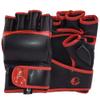 Ultimate - Elite MMA Fight Gloves - Blue & Red - for MMA Muay Thai Training & Fight (Red, L/XL) view 3