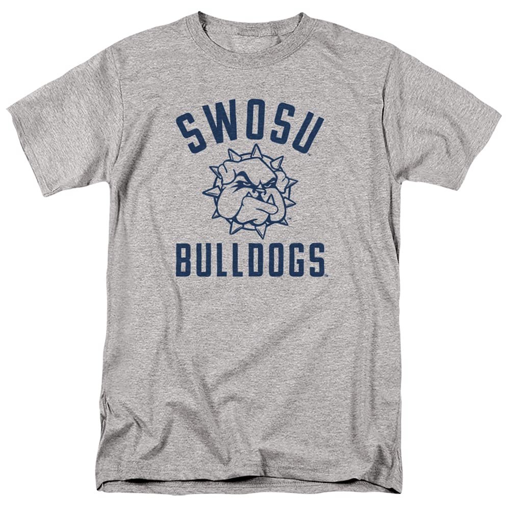 Southwestern Oklahoma State University Official One SWOSU Bulldogs Logo Unisex Adult T-Shirt, One SWOSU Bulldogs Logo, 5X-Large