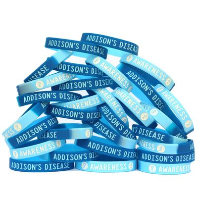 SayitBands Fifty (50) Addison's Disease Bracelets