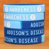 SayitBands Fifty (50) Addison's Disease Bracelets view 2