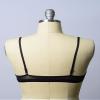 Floral Embroidery Strappy Bralette | Womens Bra Swimsuit Bikini Cami Womens Lingerie Sports Bra Tops (Black, S) view 2