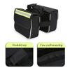 Okuyonic Riding Cycling Supplies PU Rear Rack Storage Bag Saddle Bag for Riding Cycling for view 2