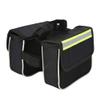 Okuyonic Riding Cycling Supplies PU Rear Rack Storage Bag Saddle Bag for Riding Cycling for view 3