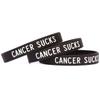 SayitBands 3 Cancer Sucks Wristbands view 1