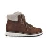 WHITE MOUNTAIN Shoes Cozy Women's Lace-up Hiker Bootie, Tobacco/Fabric, 9 W view 2
