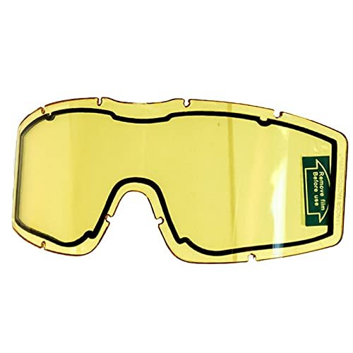 Lancer Tactical Double Pane Replacement Lens for CA-223 Goggles (Yellow)