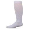 MeMoi Write On Camp Kids Cotton Blend Knee High Socks 3-Pack Light Gray 7-8 view 1