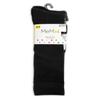 MeMoi Write On Camp Kids Cotton Blend Knee High Socks 3-Pack Light Gray 7-8 view 2