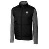 Cutter & Buck Men's Black/Charcoal Pittsburgh Steelers Stealth Big & Tall Full-Zip Jacket view 1