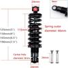 LYYCX Rear Shock Absorber Biliary Spring Suspension Bumper Adjustable Damping 125mm(4.9") 150mm(5.9") for Mountain Road Folding Bicycles(190mm/650Lbs) view 2