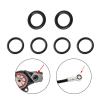 Bicycle Accessories 6 Pcs Rubber Cycling Brake Oil Tube Gasket Seal Rings, Disc Brake Oil Pipe Joints Seal Ring Fixing Parts Bike Parts view 3